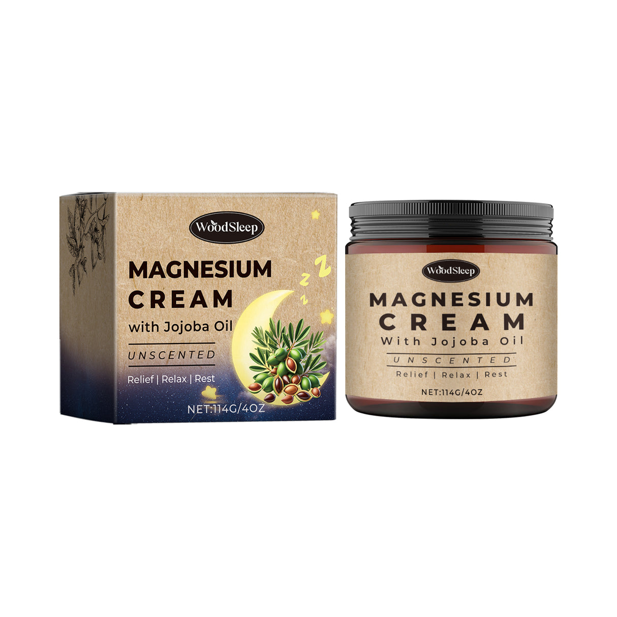 Sleep Magnesium Cream Gently Nourishes Body Skin Care Sleep Body Care Sleep Magnesium Cream