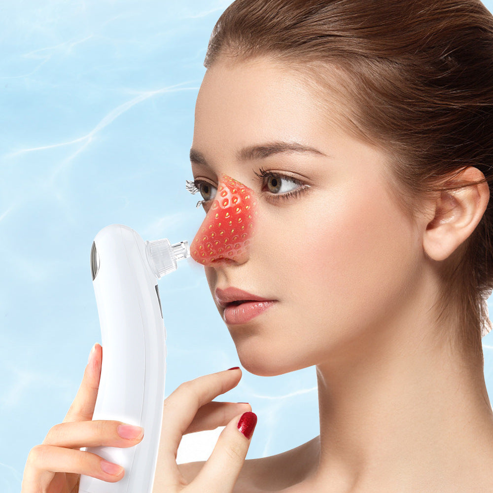 Hailicare Small Bubble Hot Compress Blackhead Instrument With Water Tank To Suck Blackheads USB Charging Beauty Instrument - V.I.P Digital Presence