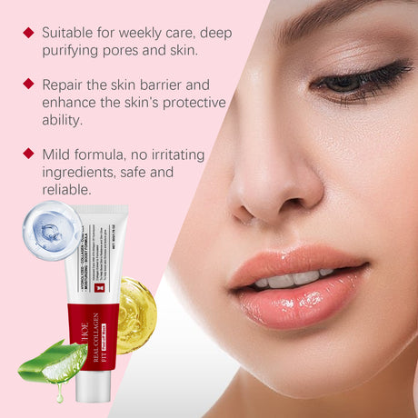 Collagen Tearing Mask Nourishes, Moisturizes, Firming And Firming Collagen Mask For Tender Skin - V.I.P Digital Presence