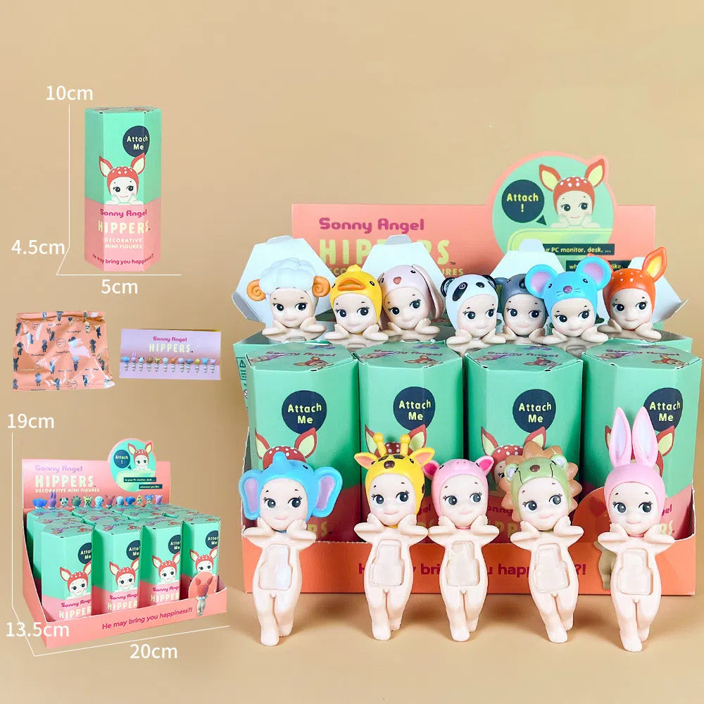 Party Angel Cheek Blind Box Car Ornament Mobile phone Decoration Handmade Anime Doll Finished End Box - V.I.P Digital Presence