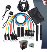 Juego de bandas de resistencia para ejercicios con anclaje para puerta, correas para piernas y tobillos para entrenamiento de resistencia, fisioterapia y entrenamientos en casa. 