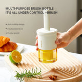 Barbecue brush silicone oil brush with bottle high temperature resistant oil brush bottle integrated kitchen brush oil baking - V.I.P Digital Presence