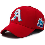 Fashion Gothic Letter A Side Whale Embroidery Baseball Caps Spring and Autumn Outdoor Adjustable Casual Hats Sunscreen Hat - V.I.P Digital Presence