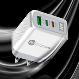 Luminous 58W dual fast charging 2PD+QC3.0 USB fast charging mobile phone charger - V.I.P Digital Presence