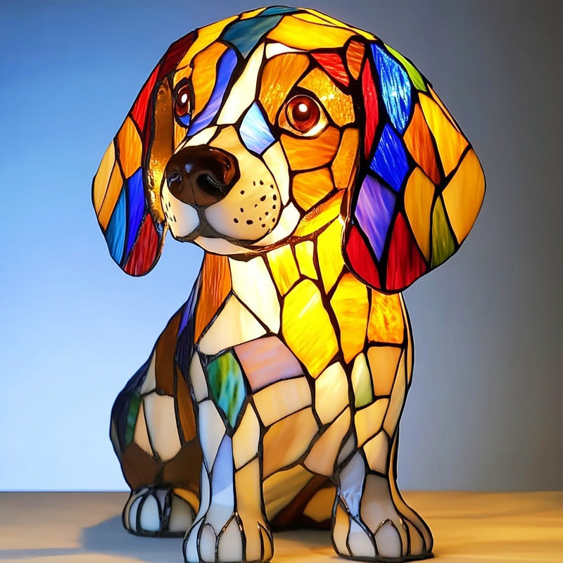 Animal resin LED night light, a cute bedside lamp for living rooms and bedrooms. - V.I.P Digital Presence