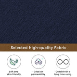 65" Mid-Century Modern Linen Fabric Corner Lounge Chair, Upholstered Indoor Chaise Lounge Solid Wood Sofa Bed for Bedroom - V.I.P Digital Presence