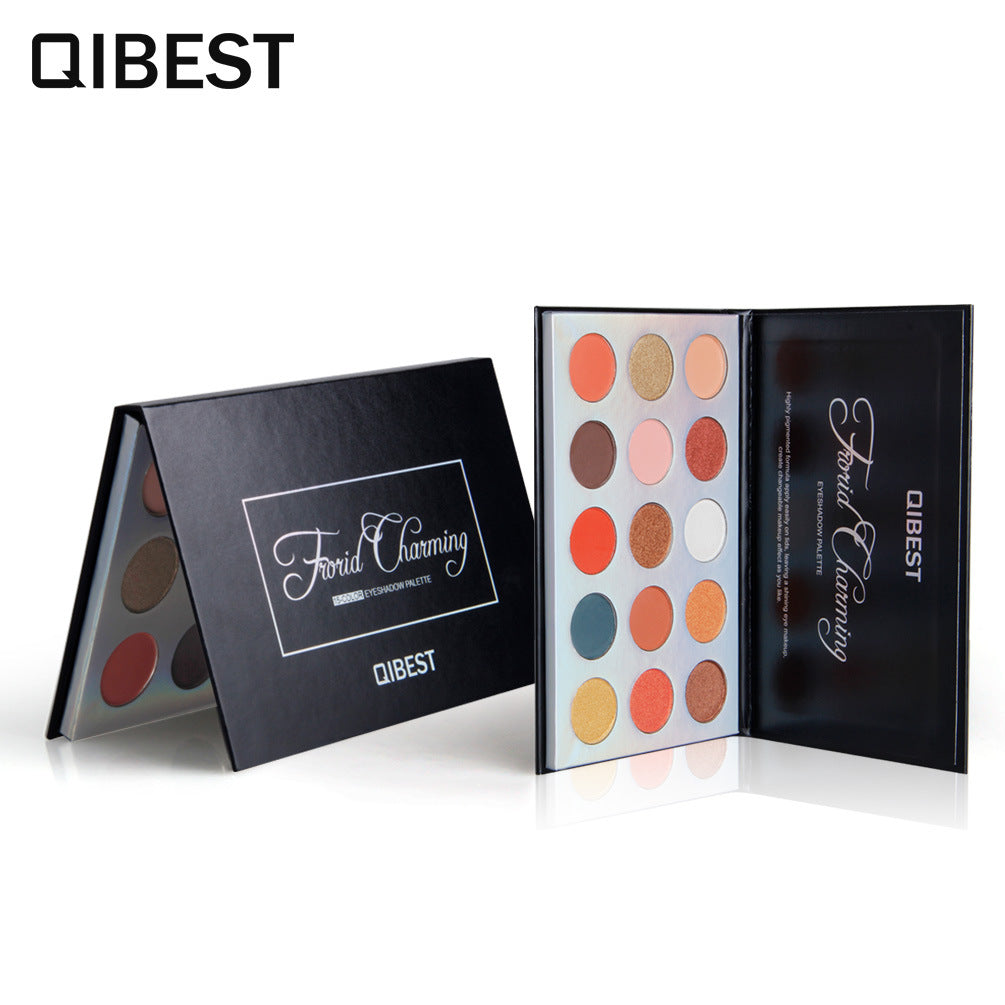 QIBEST 15 Color Eyeshadow Palette Renaissance Eyeshadow Palette Sunset Eyeshadow - V.I.P Digital Presence