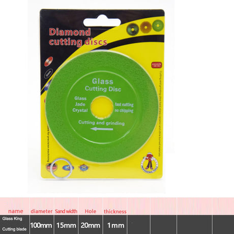Glass King specialized cutting blades wine bottles jade tiles polished diamond slices ultra-thin ceramic saw blades - V.I.P Digital Presence