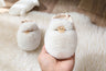 Newborn Plush Footwear Winter Thickened And Padded Infant Soft Bottom Step Front Shoes Warm Fur Baby Toddler Shoes