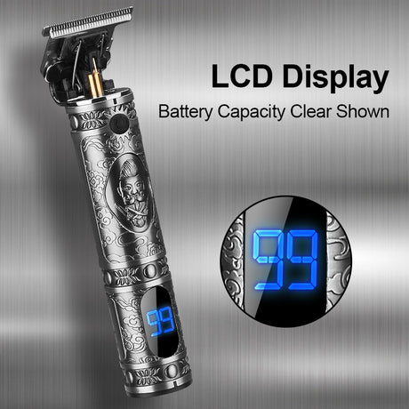 Oil Head Hair Clippers Hair Clippers Electric Hair Clippers Shave t9 Engraving Electric Hair Clippers - V.I.P Digital Presence