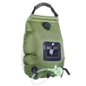 Ducha portátil de 20L que absorbe el calor del sol Bolsas de almacenamiento de agua Camping al aire libre Senderismo Ducha con calefacción Bolsas de baño Bolsas de ducha con calefacción
