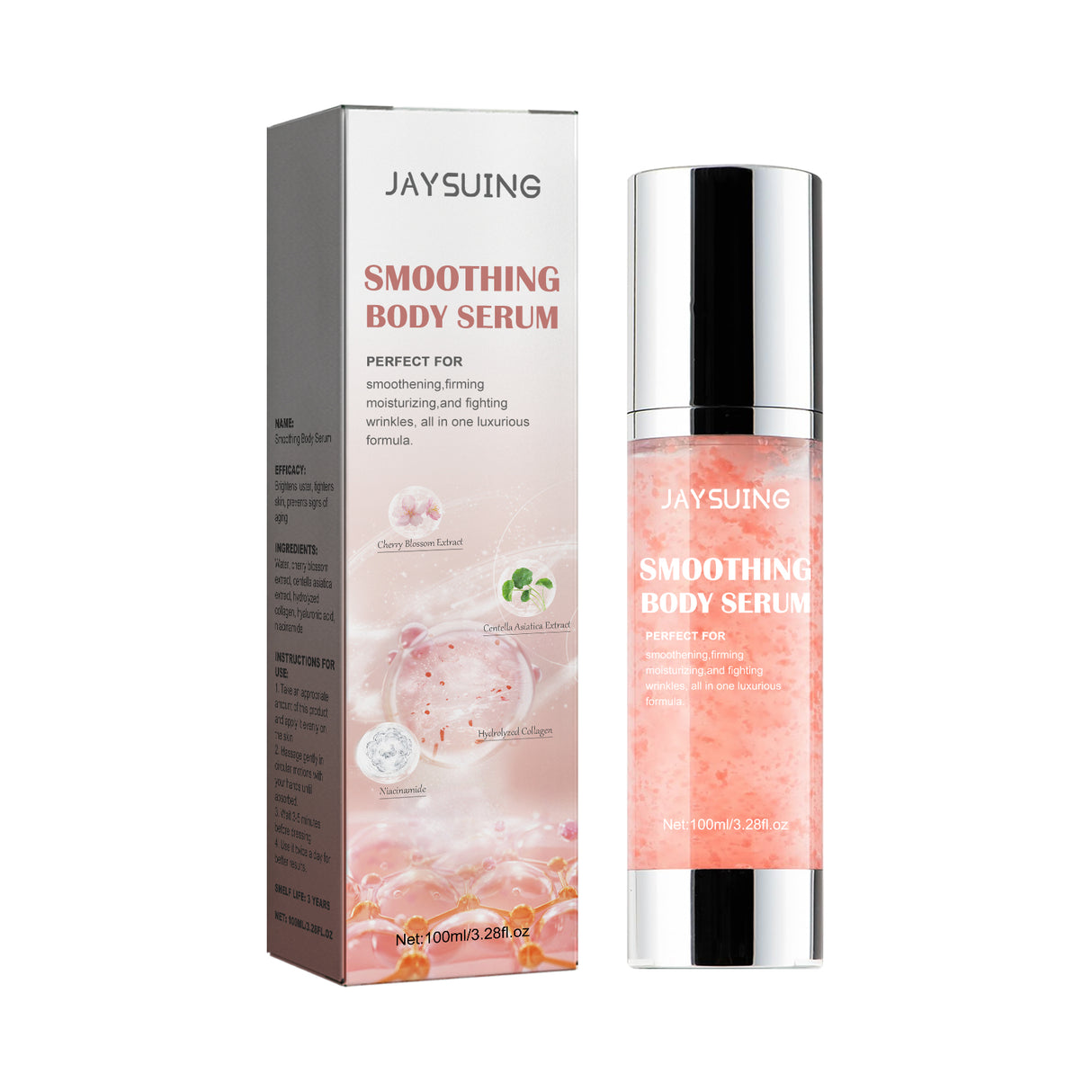 Smoothing Body Serum, Reduces Lines Moisturizes Skin Prevents Dryness And Cracks, And Repairs Skin Serum