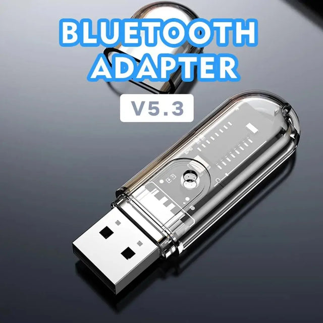 USB interface Bluetooth receiver 5.3 mobile phone Bluetooth connection car computer speaker audio adapter to play music - V.I.P Digital Presence