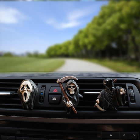 Death aromatherapy clip ornament resin car air conditioning outlet aromatherapy - V.I.P Digital Presence