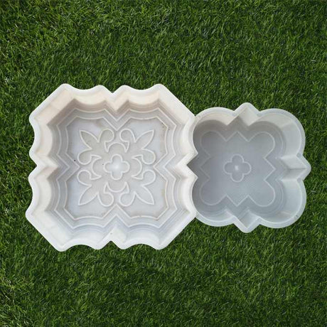 Plastic cement floor tile mold garden greening road concrete color brick mold box combined cement brick mold - V.I.P Digital Presence