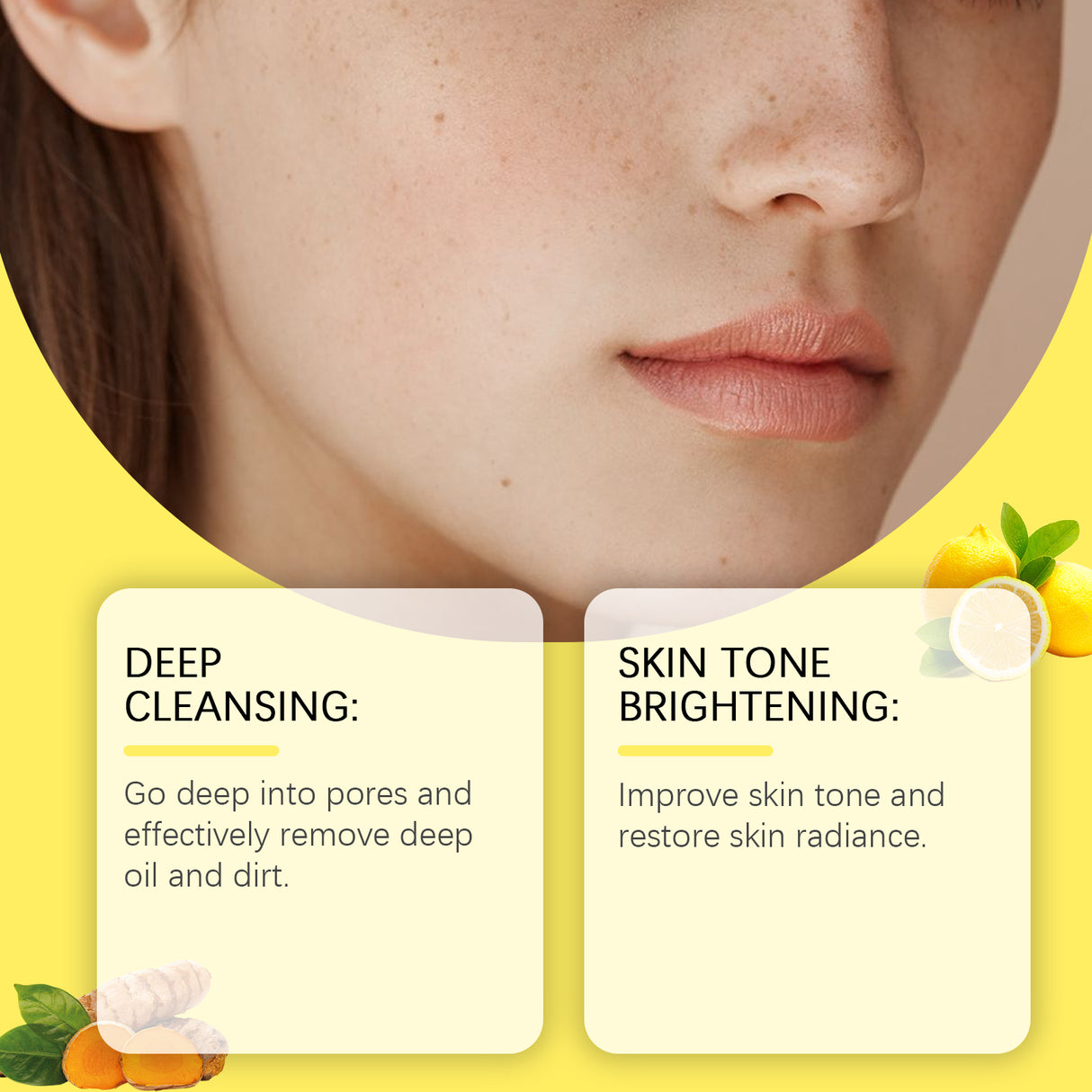 Turmeric Cleansing And Exfoliating Pad Gently Cleanses And Brightens Skin Care Moisturizing Facial Skin Cleansing Pad - V.I.P Digital Presence