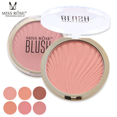 MISSROSE Six-Color Matte Highlighter Blush Blush Nude Makeup Repair Powder Brighten Skin Tone Blush Palette - V.I.P Digital Presence