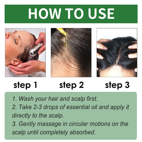 Rosemary Essential Oil, Repair Solid Hair Strong And Moisturizing Hair Roots Thick And Supple Hair Care Essential Oil - V.I.P Digital Presence