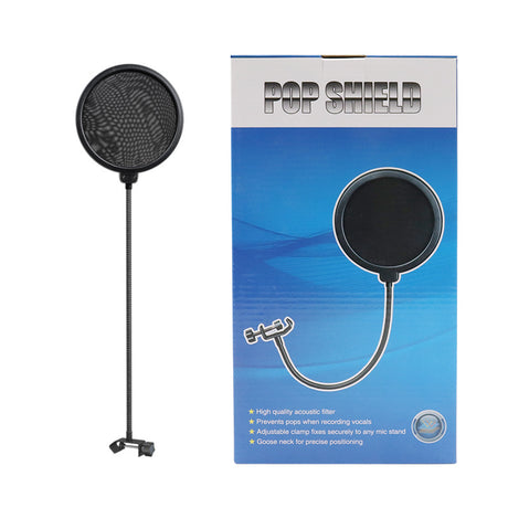 Direct Factory Supply Windscreen for Live Streaming Microphone Double Layer Capacitor Mic Windscreen for Broadcaster Recording Studio Microphone Windscreen - V.I.P Digital Presence