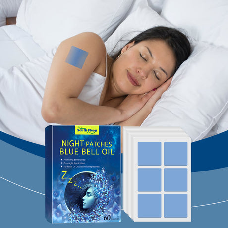 Blue Wind Chime Sleep Care Patch Night Care Sleep Fragrance Household Fragrance Essential Oil Patch - V.I.P Digital Presence