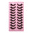 10 Pairs Of Messy Thick Imitation Mink Hair False Eyelashes 3D Stereo Realistic European And American Fried Hair False Eyelashes - V.I.P Digital Presence
