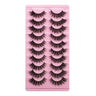 10 Pairs Of Messy Thick Imitation Mink Hair False Eyelashes 3D Stereo Realistic European And American Fried Hair False Eyelashes - V.I.P Digital Presence