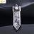 CSJA Vintage Large Natural Stone Sword-Shaped Pendant Jewelry Striped Crystal Agate Tiger Eye Jewelry Pendant Without Chain - V.I.P Digital Presence
