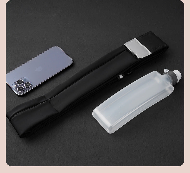 Sports waist bag for men and women, running phone bag, fitness waterproof multifunctional outdoor sweat proof invisible waist belt, close fitting - V.I.P Digital Presence