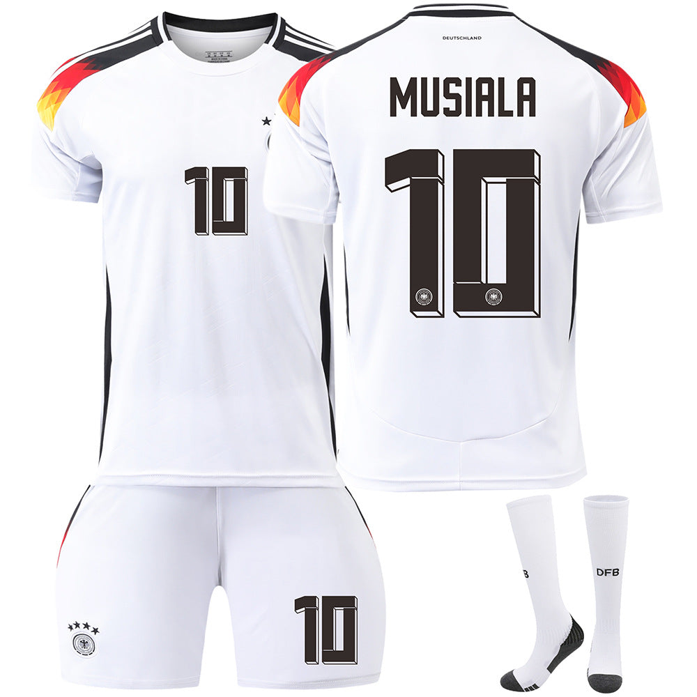 Germany home No. 13 Muller European Cup jersey 7 Havertz 8 Kroos football uniform men's suit - V.I.P Digital Presence