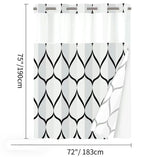GeoWave Shower Curtain