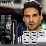 EELHOE Men's Hairline Repair Shadow Powder Eyebrow Powder Replacement Hairline Modification Eyebrow Printing Portable Hairline - V.I.P Digital Presence