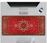 Large Persian Mouse Pad Office Carpet MousePad Natural Rubber Lockedge Anti Slip Desk Mat Laptop Office Game Accessories Pad - V.I.P Digital Presence