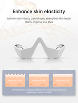 Led Red Light Therapy Device Anti-aging Micro-current Ems Eye Massager 3d Eye Vibration For Eye Wrinkle Dark Circle Remova - V.I.P Digital Presence