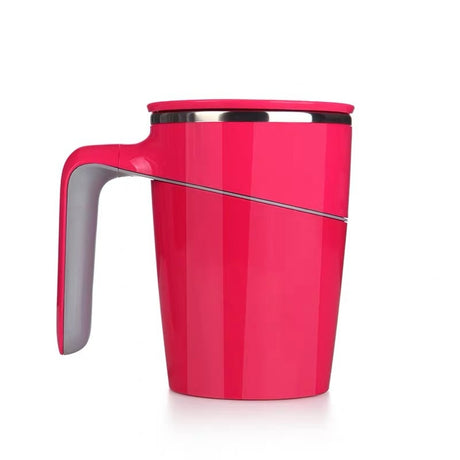 Inner Plastic Outer Steel Belt Handle Stainless Steel Thermos Cup Creative Office Anti-Fall Magic Suction Cup Does Not Pour The Cup - V.I.P Digital Presence