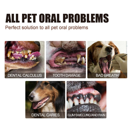 Pet Tooth Cleaning Spray, Cats And Dogs Removal Tartar Stains Bad Breath Oral Cleaning Spray - V.I.P Digital Presence