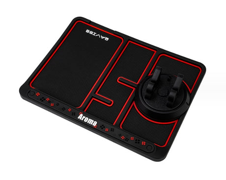 Personalized multifunctional wear resistant car anti slip mat mobile phone holder number plate four in one anti slip mat - V.I.P Digital Presence