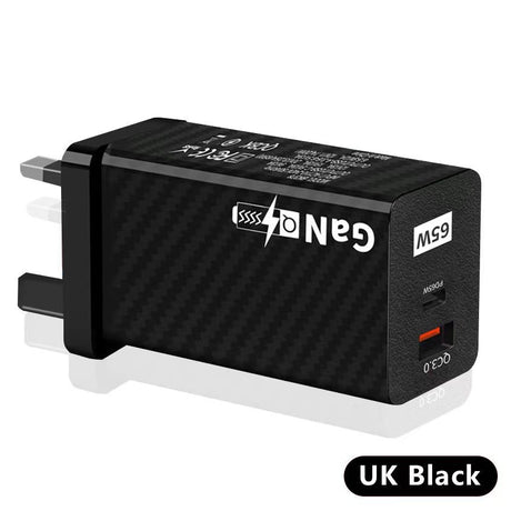 65W Gallium Nitride Charger Dual Line Charging Head - V.I.P Digital Presence