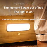 Human body sensing night light intelligent charging bedroom bedside voice control home wireless corridor cabinet night light - V.I.P Digital Presence