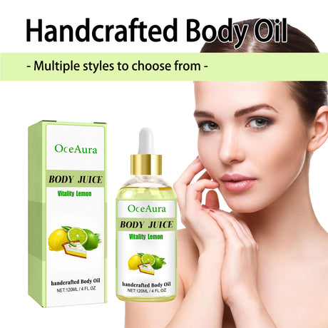 Handcrafted Body Oil, Moist Curing Firming Skin Relief Fatigue Plant Aroma Aromatic Therapy Oil - V.I.P Digital Presence