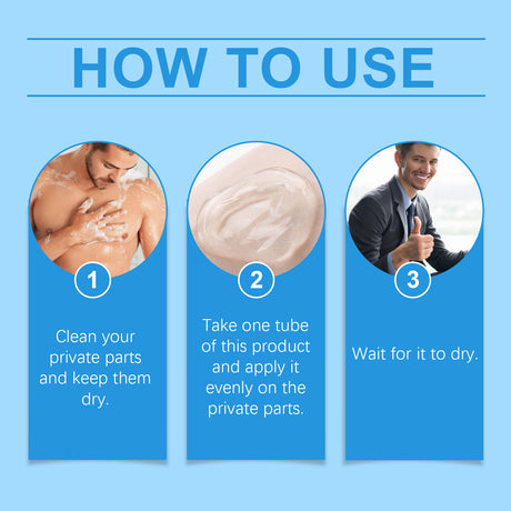 Men's Body Care Gel, Relieve Men's Physical Discomfort Care Gel - V.I.P Digital Presence