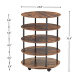 4-Tier Revolving Shoe Rack Storage Organizer - V.I.P Digital Presence