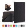 Funda GOLP para iPad 9.7 (2017), de piel sintética, magnética, con parte trasera de TPU suave y función atril, para iPad 2018 (A1822 y A1823)