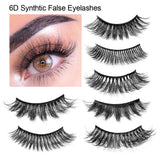 New False Eyelashes Eyelashes Cross Exaggerated Eyelashes 3D Three Dimensional Thick Imitation Mink False Eyelashes 25mm - V.I.P Digital Presence