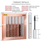 CAKAILA  Eyebrow dye matte non-smudge dyeing makeup eyebrow shaping eyebrow dye mascara set - V.I.P Digital Presence