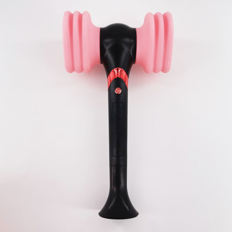 Lámpara de martillo fluorescente de tinta rosa BP, lámpara de mano, lámpara de soporte, área circundante
