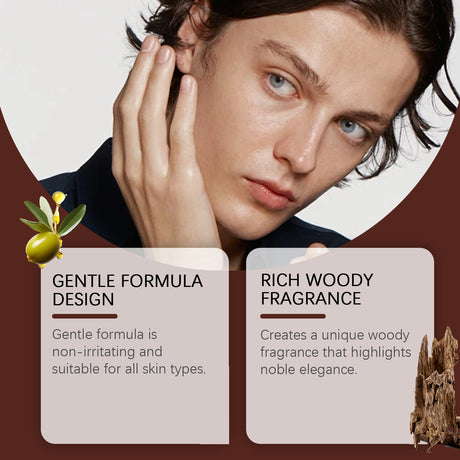 Men's Solid Balm Portable Solid Balm For Long-Lasting Fragrance Refreshing And Non-Sticky - V.I.P Digital Presence