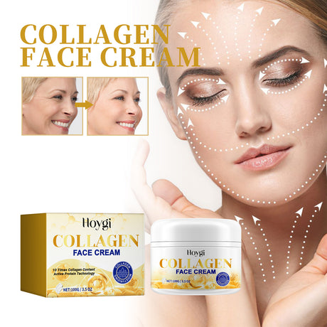 Collagen Face Cream, Moisturizing, Moisturizing And Firming Facial Skin, Cleaning, Anti-Wrinkle, Anti-Aging Eyes - V.I.P Digital Presence