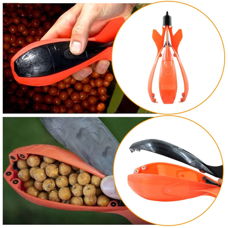 Carp Fishing Rocket Feeder Portable Small Spod Bomb Float Bait Holder Fishing Rocket Lure Container Fishing Tackle Accessories - V.I.P Digital Presence