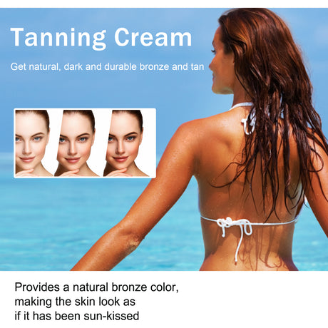 Tanning Cream, Outdoor Beach Tanning Helps Tan Wheat Tan Moisturizes Skin And Helps Tan Skin - V.I.P Digital Presence
