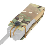 Tactical Universal Radio Pouch MPU5 PRC163 152 148 PTT Holder Bag Walkie-talkie Storage Pack - V.I.P Digital Presence